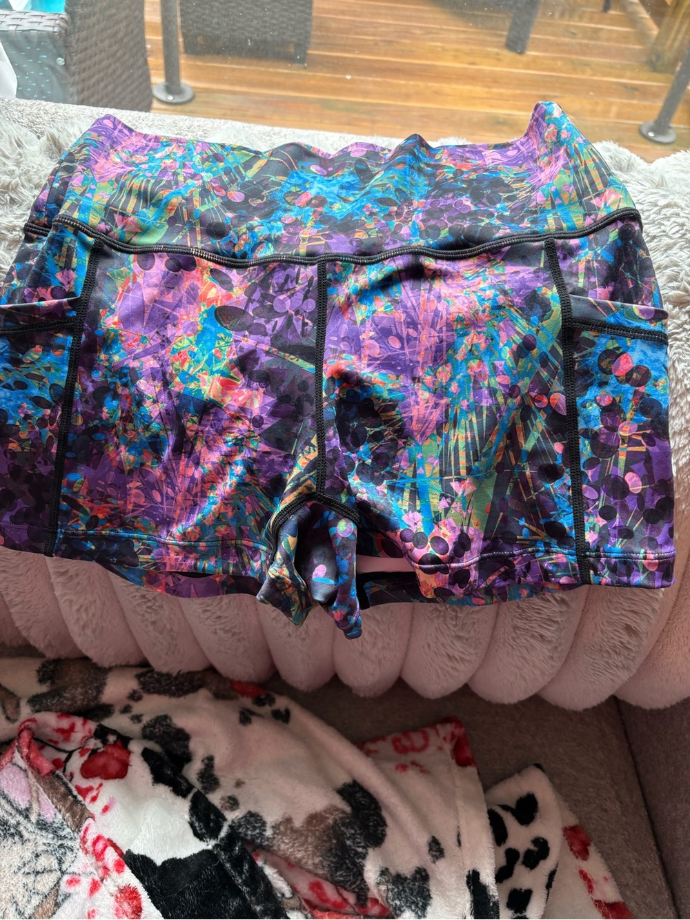 Constantly Varied Gear Purple shorts size small 2.5” hurricane